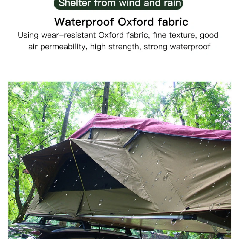 Outdoor Off-road Camping Canvas Car 4x4 Suv 2 Person Roof Top Tent Car ...