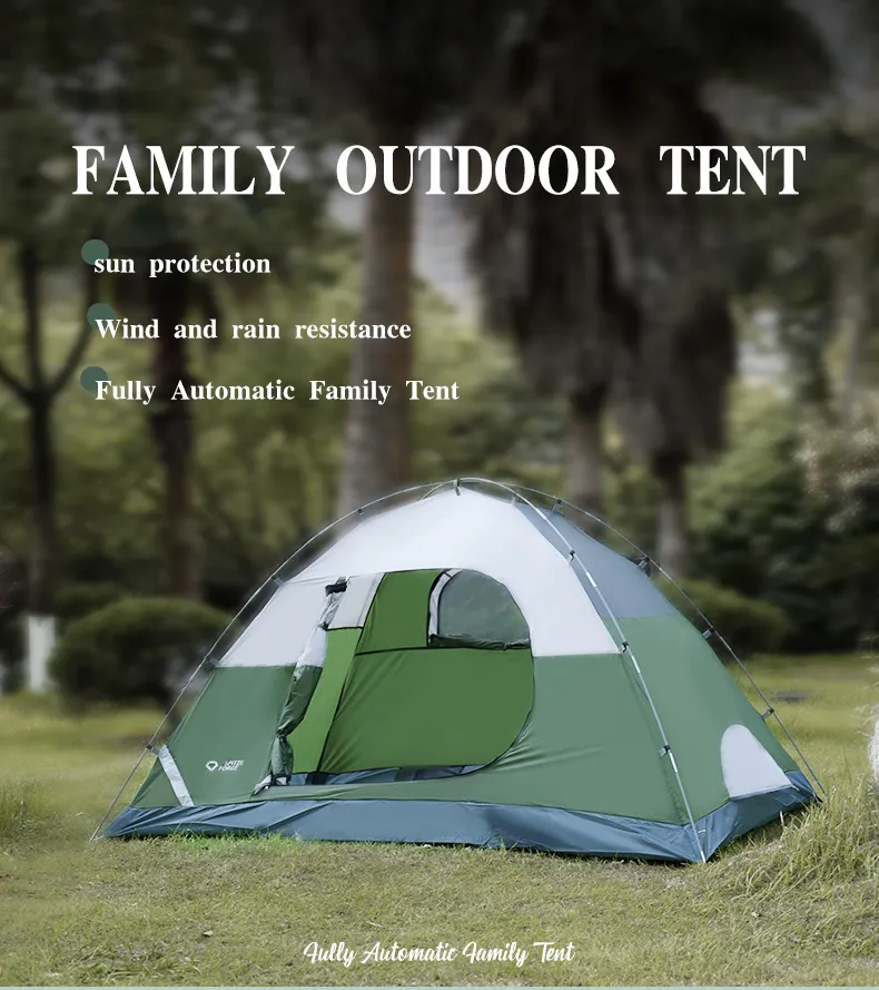 Tenda a cupola impermeabile da campeggio