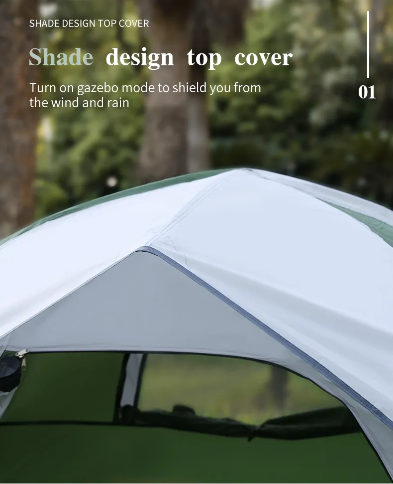 Tenda a cupola impermeabile da campeggio