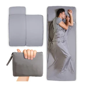 Легкий одинарный двойной спальный мешок Liner Adult Sleep Sack Travel Sheets - Travel Sleep Sack For Backpacking