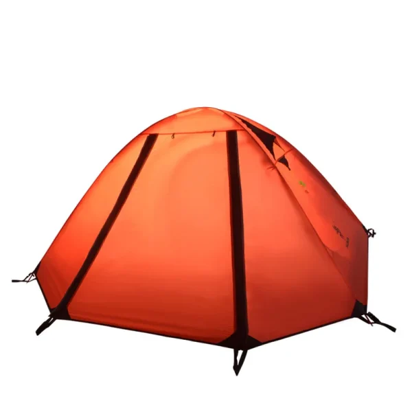 Tienda de campaña ultraligera, portátil, impermeable y de doble capa para acampar al aire libre